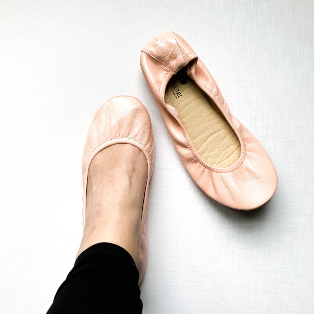 Storehouse Flats Peony Oil Tanned Patent
